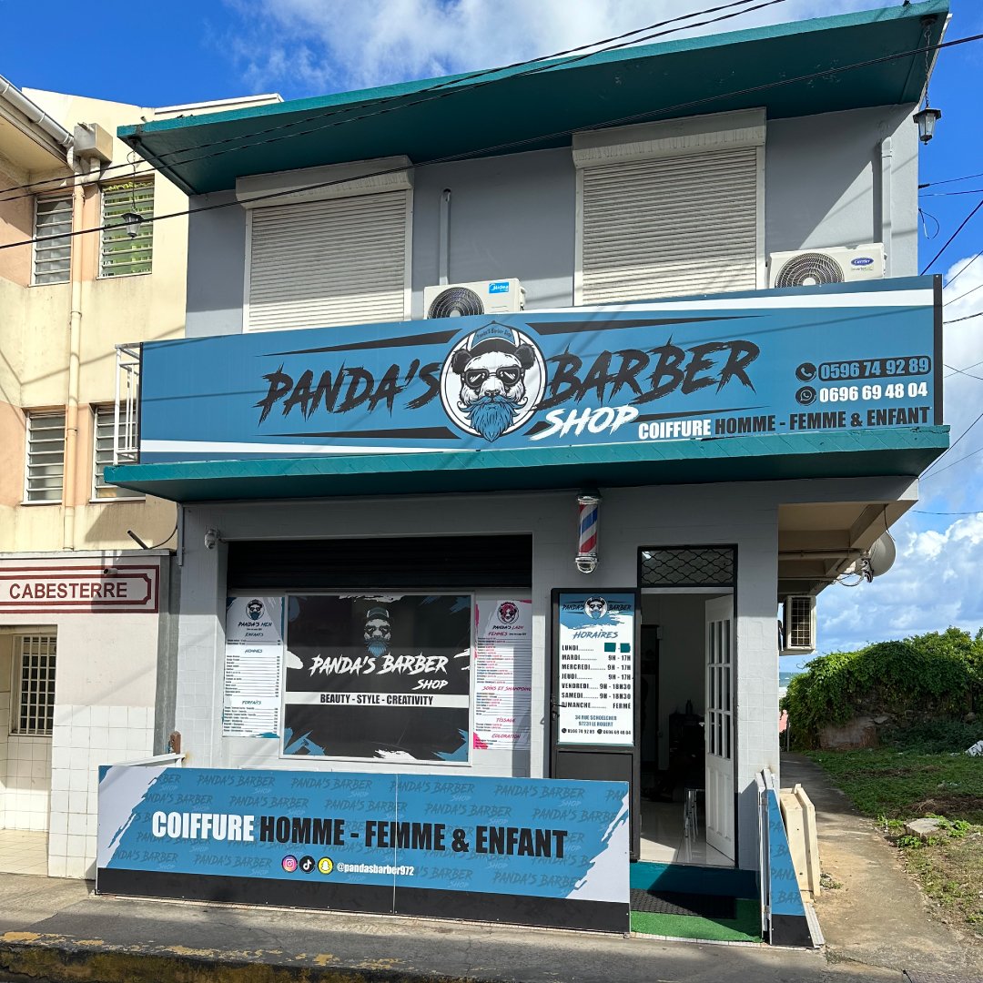 Habillage Exterieur Salon De Coiffure Locrea Designer